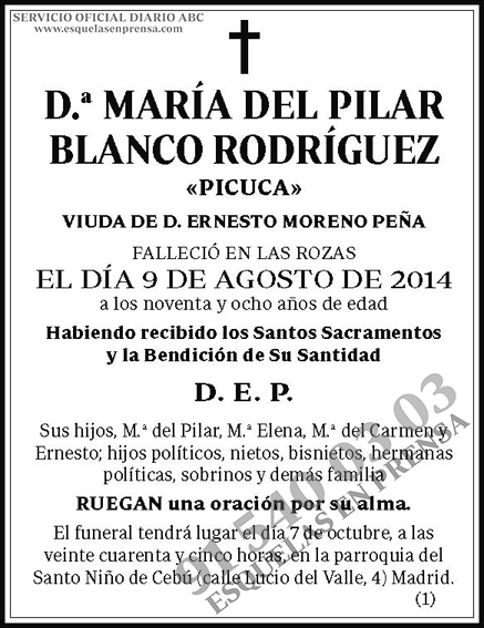 María del Pilar Blanco Rodríguez